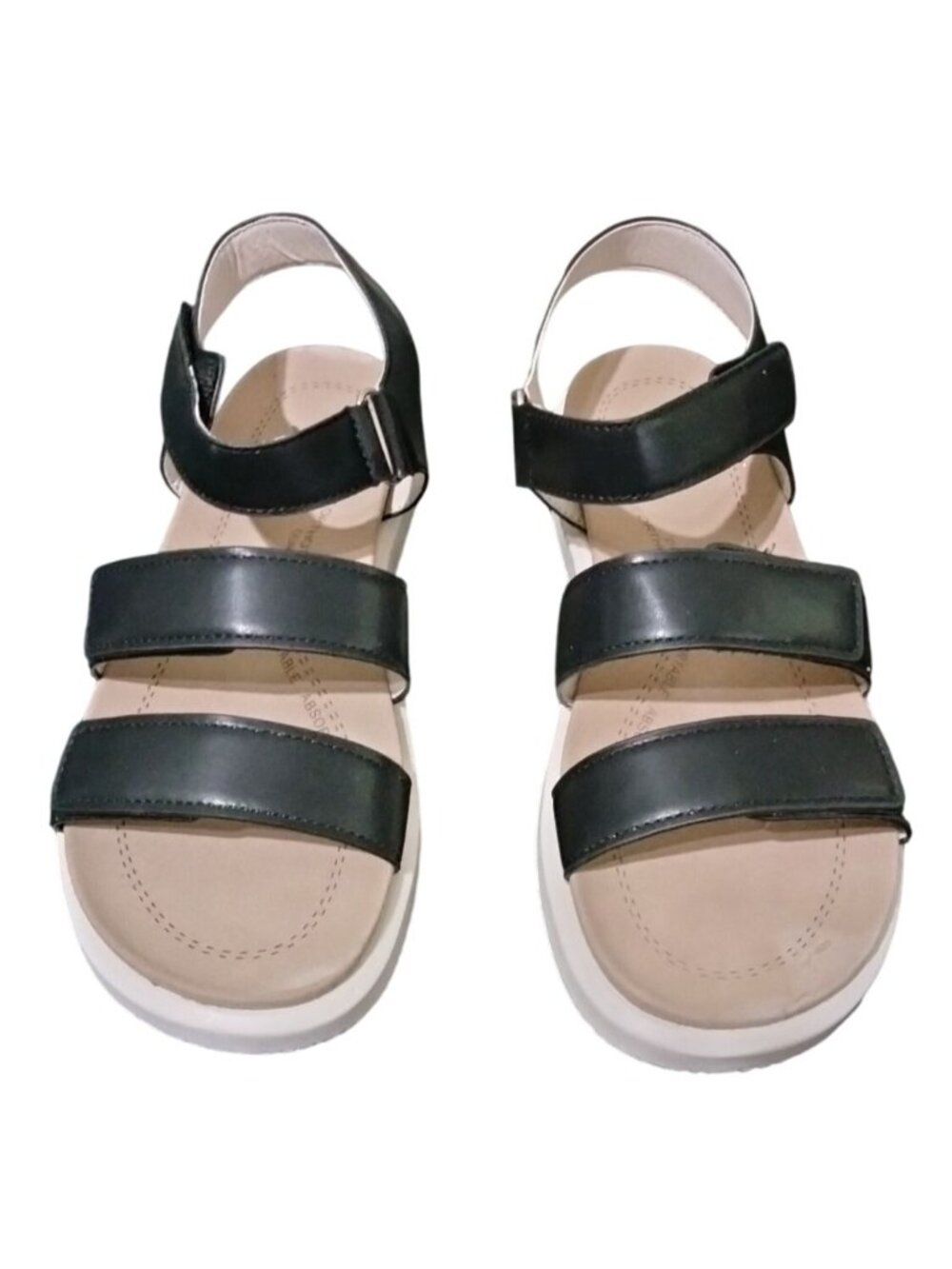 Ortorex Size 9 Sandals Arch Support Black Adjustable Comfort Straps Womens - Picture 2 of 8